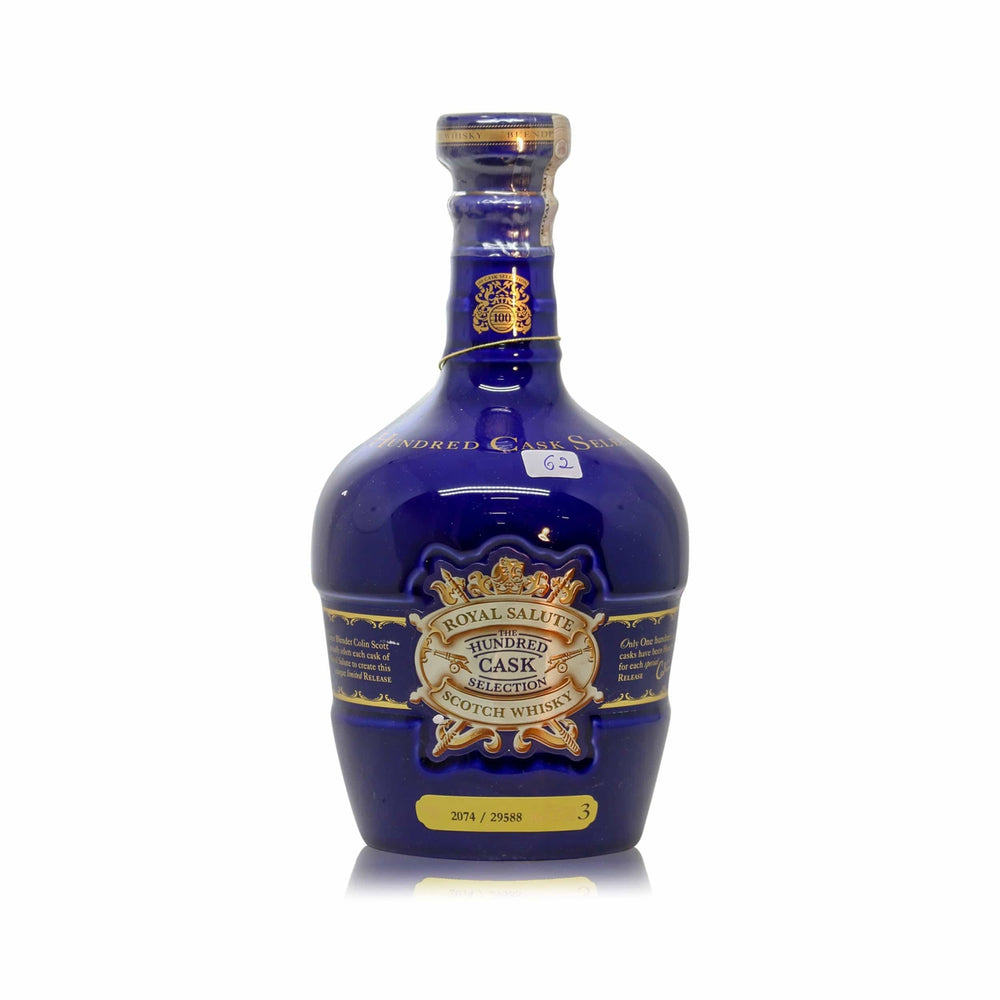 Chivas Regal Royal Salute Hundred Cask Blended Scotch Whisky - Flask Fine Wine & Whisky