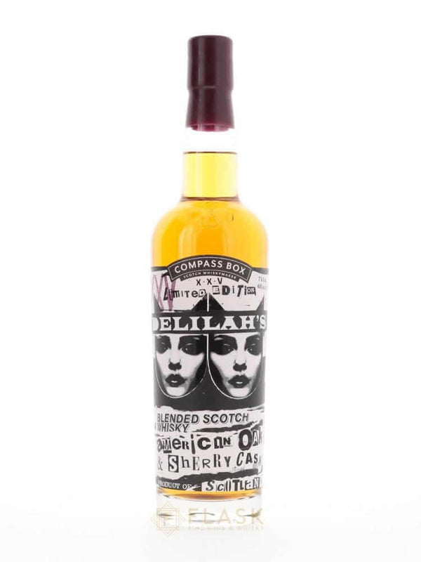Compass Box Delilah's XXV 25th Anniversary Limited Edition - Flask Fine Wine & Whisky