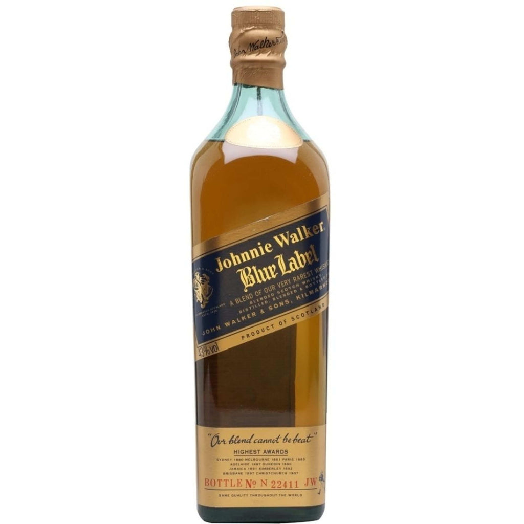 Johnnie Walker Blue Label 1990s Release - Flask Fine Wine & Whisky