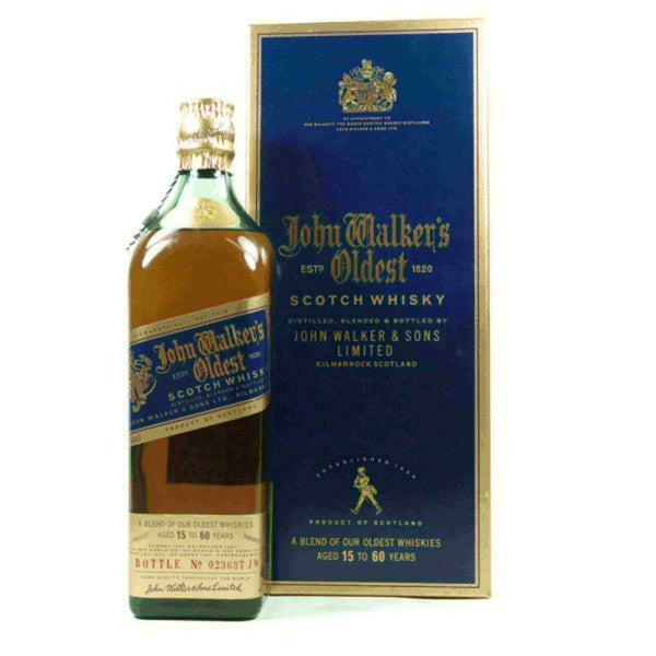 Johnnie Walker Oldest 15-60 year old - Flask Fine Wine & Whisky