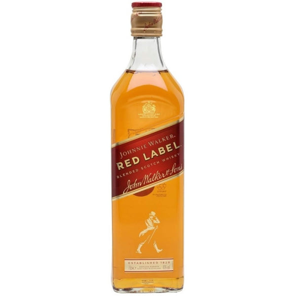 Johnnie Walker Red Label Old 375ml Late 1980s - Flask Fine Wine & Whisky