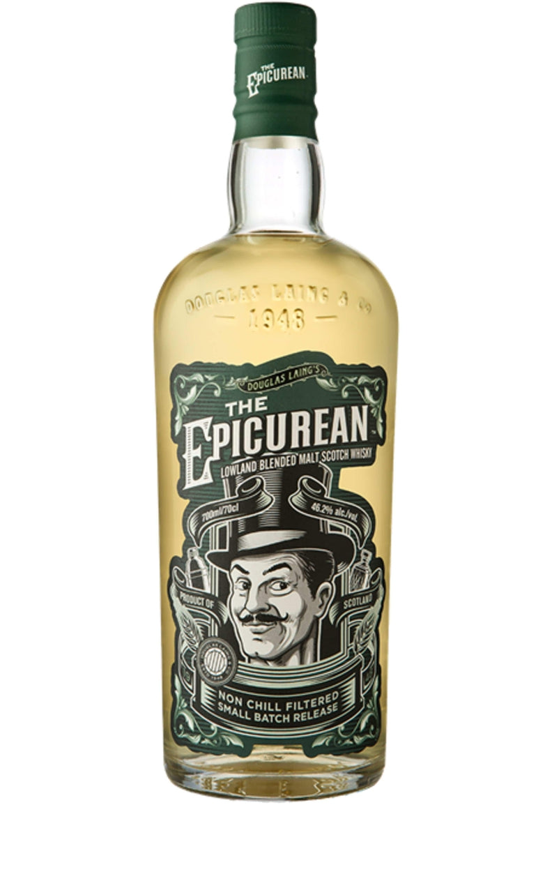 The Epicurean Lowland Blended Malt Scotch Whisky - Flask Fine Wine & Whisky