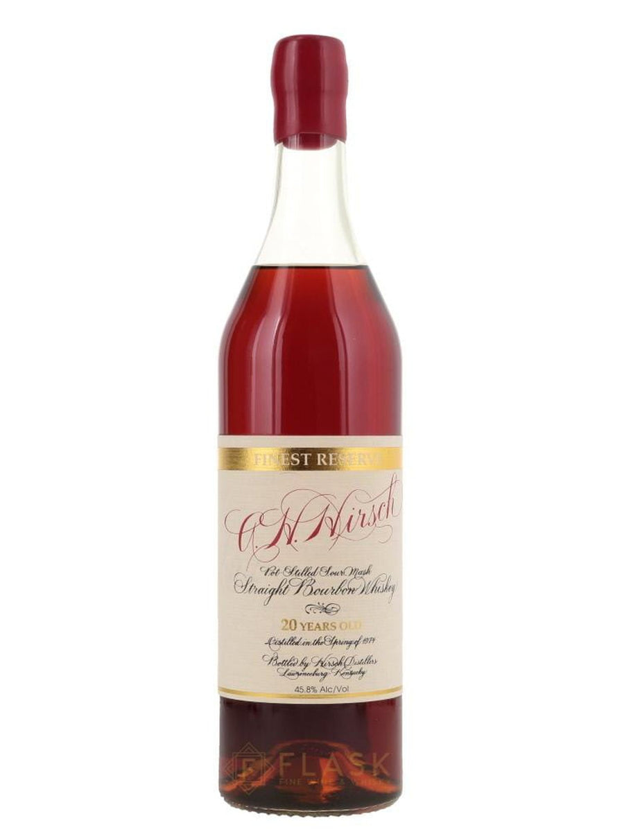 A. H. Hirsch Bourbon 20 Years Old Red Wax [Net] - Flask Fine Wine & Whisky