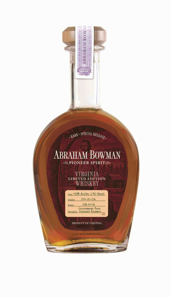 Abraham Bowman Gingerbread Beer Finished Bourbon 2006 750ml - Flask Fine Wine & Whisky