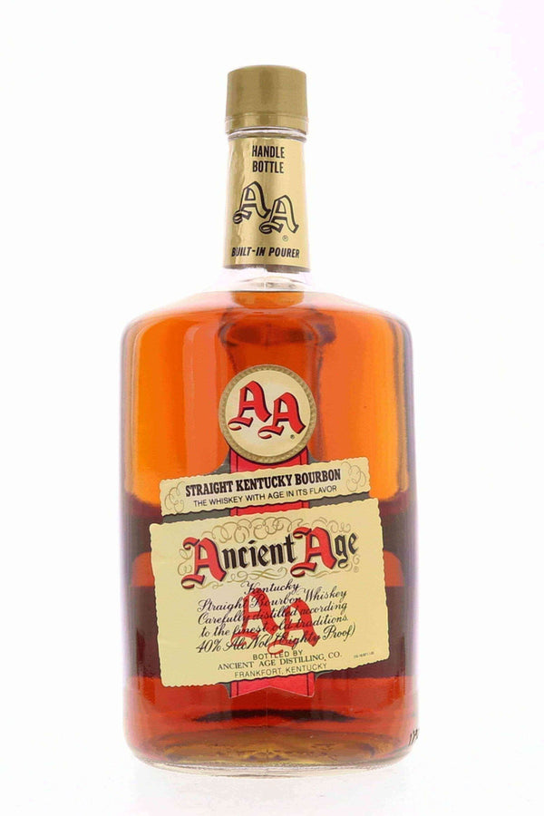 Ancient Age Straight Kentucky Bourbon Handle Bottle 1.75 Liter Bottled 1991 - Flask Fine Wine & Whisky