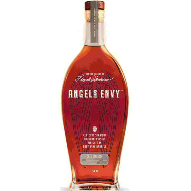 Angels Envy Bourbon Finished in  Port Barrels Cask Strength 2015 - Flask Fine Wine & Whisky