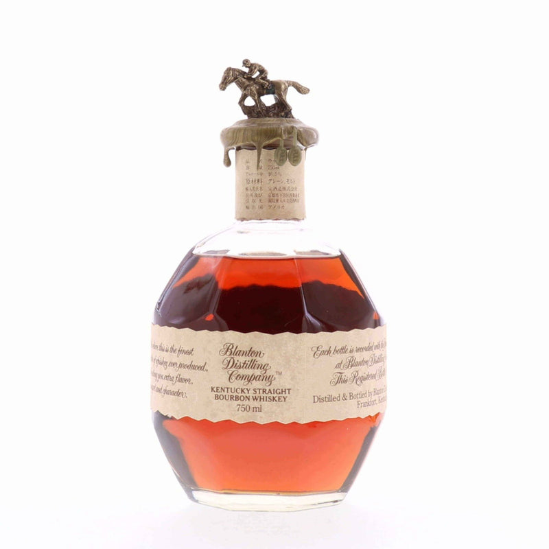 Blanton's Cream Label Takara Red Single Barrel Bourbon Dumped 1991 - Flask Fine Wine & Whisky