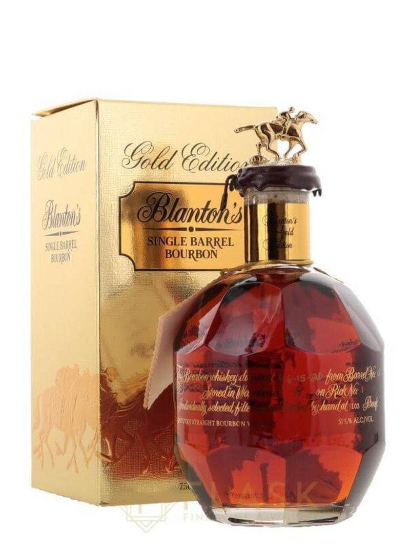 Blanton's Gold Takara Gold Box Single Barrel Bourbon 750ml - Flask Fine Wine & Whisky