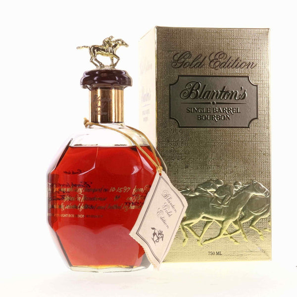 Blanton's Gold Takara Gold Box Single Barrel Bourbon Dumped 1997 - Flask Fine Wine & Whisky