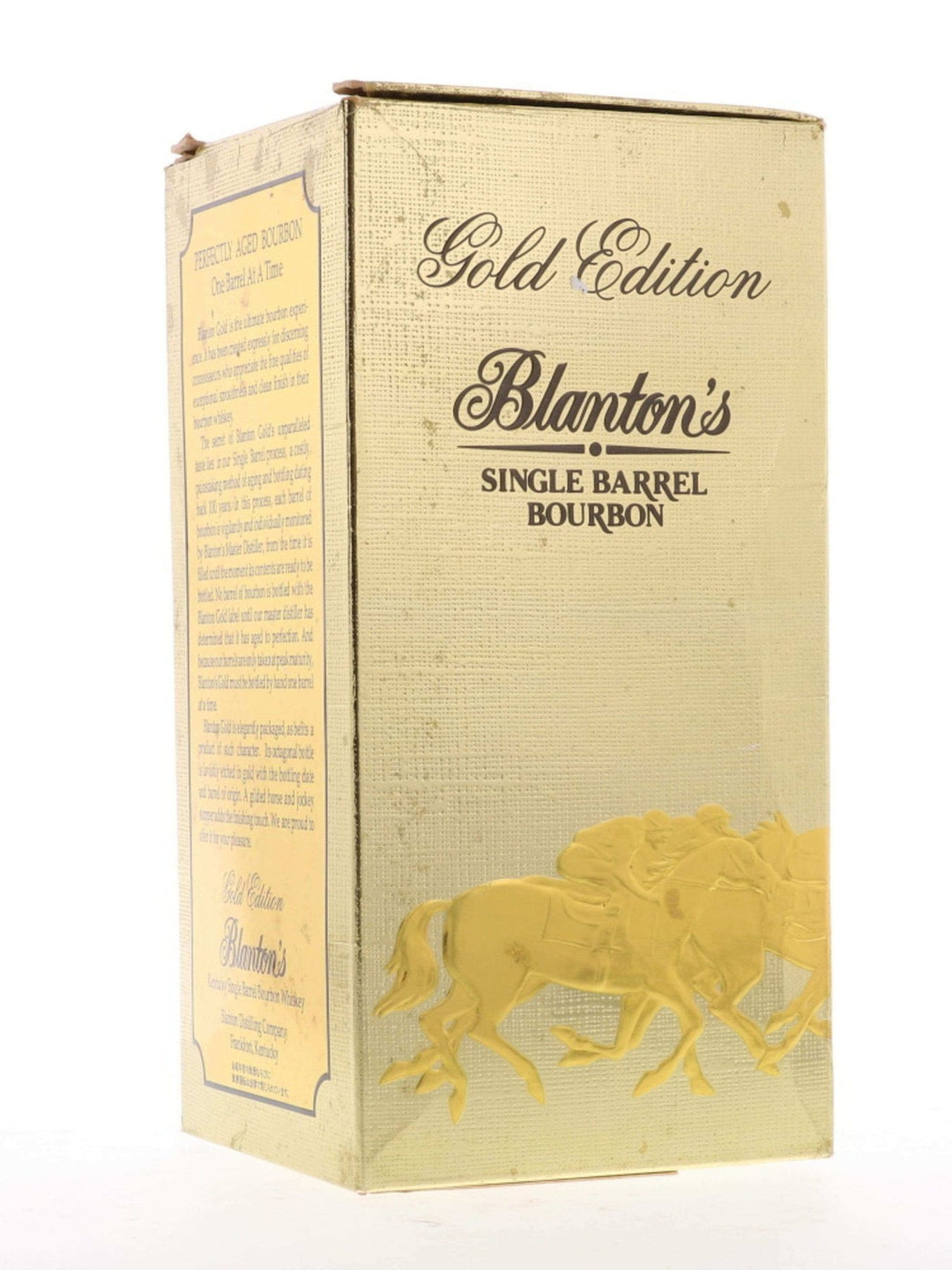 Blanton's Gold Takara Gold Box Single Barrel Bourbon Dumped 1999 - Flask Fine Wine & Whisky