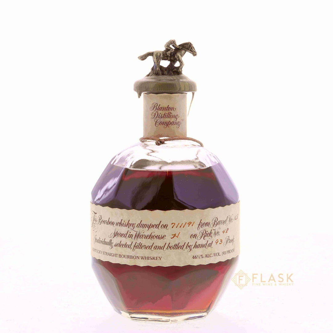 Blantons Bourbon 07/01/ 1991 Green Box - Flask Fine Wine & Whisky