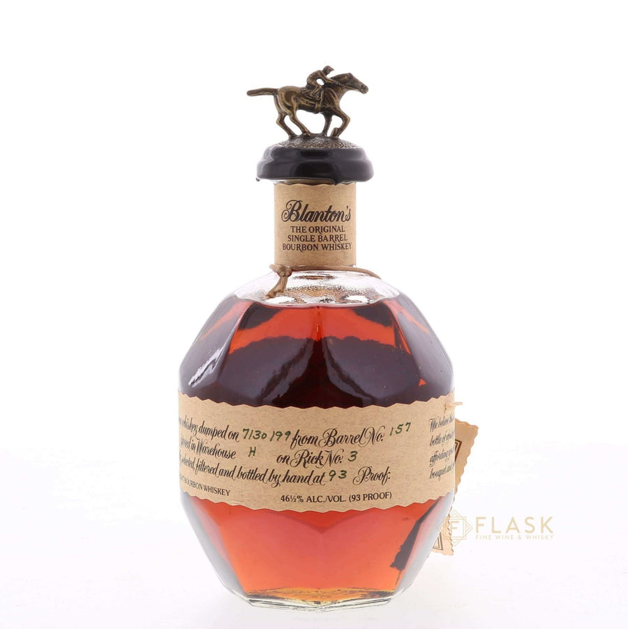 Blantons Bourbon Bottled 7/30/ 1999 - Flask Fine Wine & Whisky