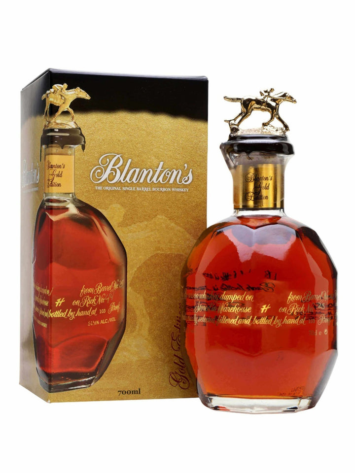 Blantons Gold Edition Bourbon w/gift box - Flask Fine Wine & Whisky