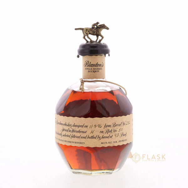 Blantons Single Barrel Bourbon 11/09/ 1996 - Flask Fine Wine & Whisky
