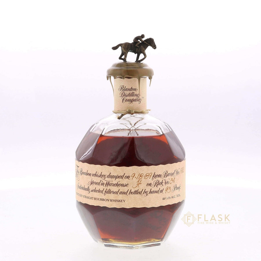 Blantons Single Barrel Bourbon Bottled in 1989 - Flask Fine Wine & Whisky