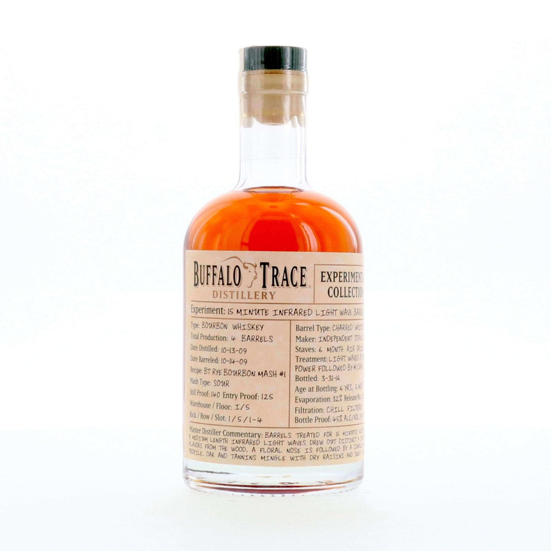 Buffalo Trace Experimental Collection - 15 Minute Infrared Light Wave Barrels 375ml - Flask Fine Wine & Whisky