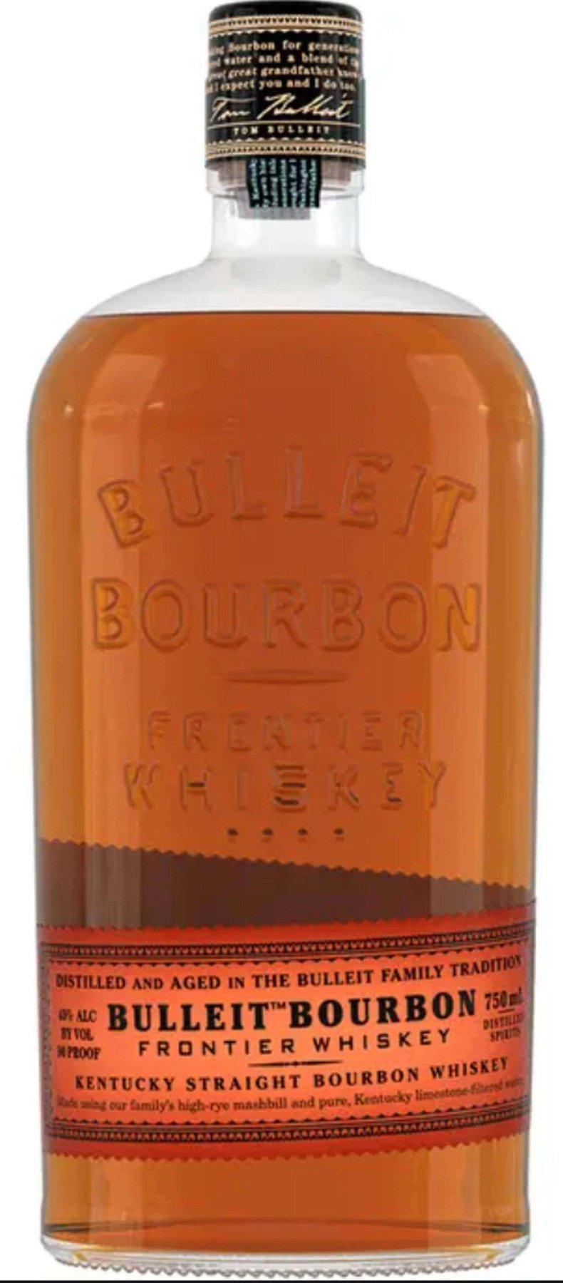 Bulleit Bourbon 750 - Flask Fine Wine & Whisky