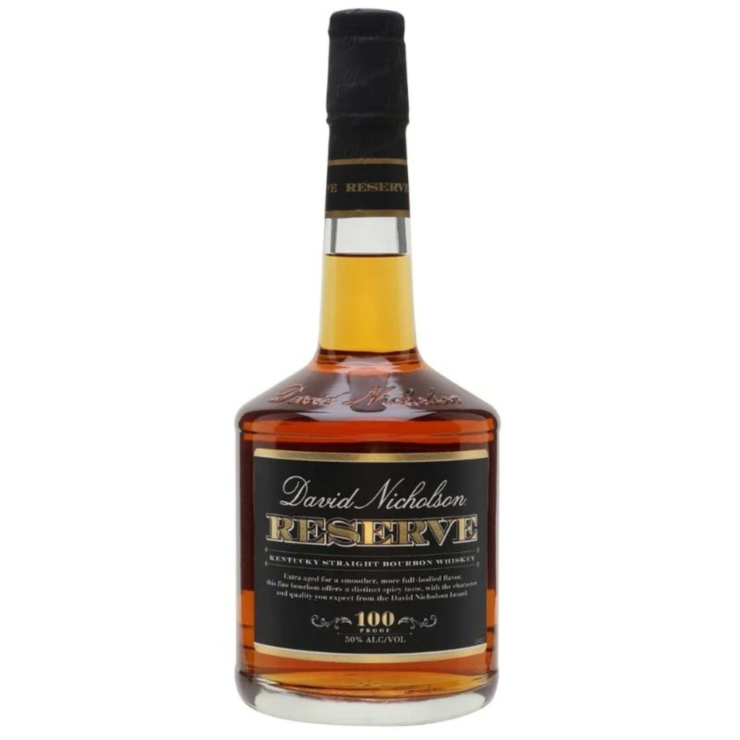 David Nicholson Reserve Kentucky Straight Bourbon Whiskey 100 Proof - Flask Fine Wine & Whisky