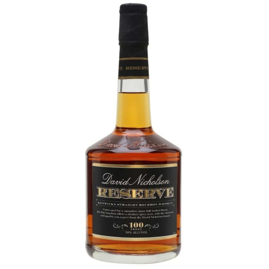 David Nicholson Reserve Kentucky Straight Bourbon Whiskey 100 Proof - Flask Fine Wine & Whisky