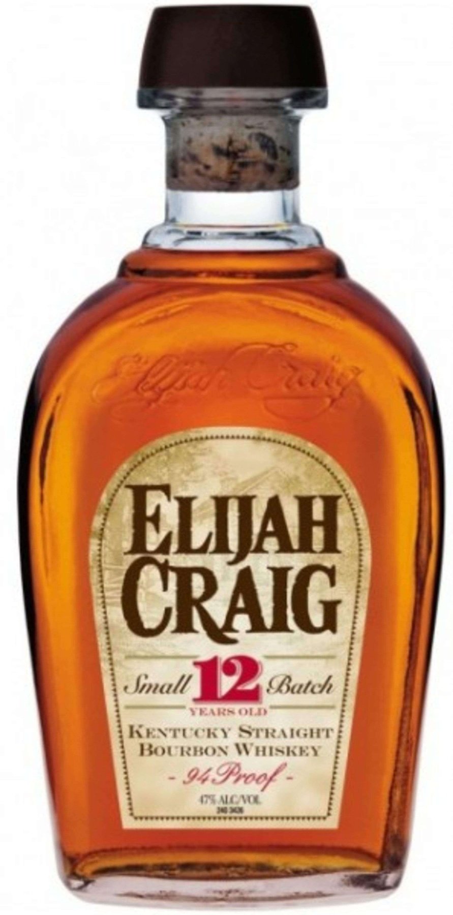 Elijah Craig 12 Year Old Bourbon Old label 750ml - Flask Fine Wine & Whisky