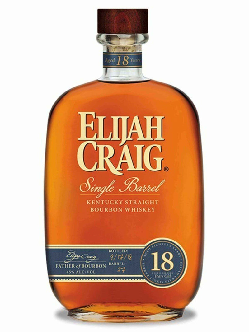 Elijah Craig 18 Year Old Bourbon 2019 - Flask Fine Wine & Whisky
