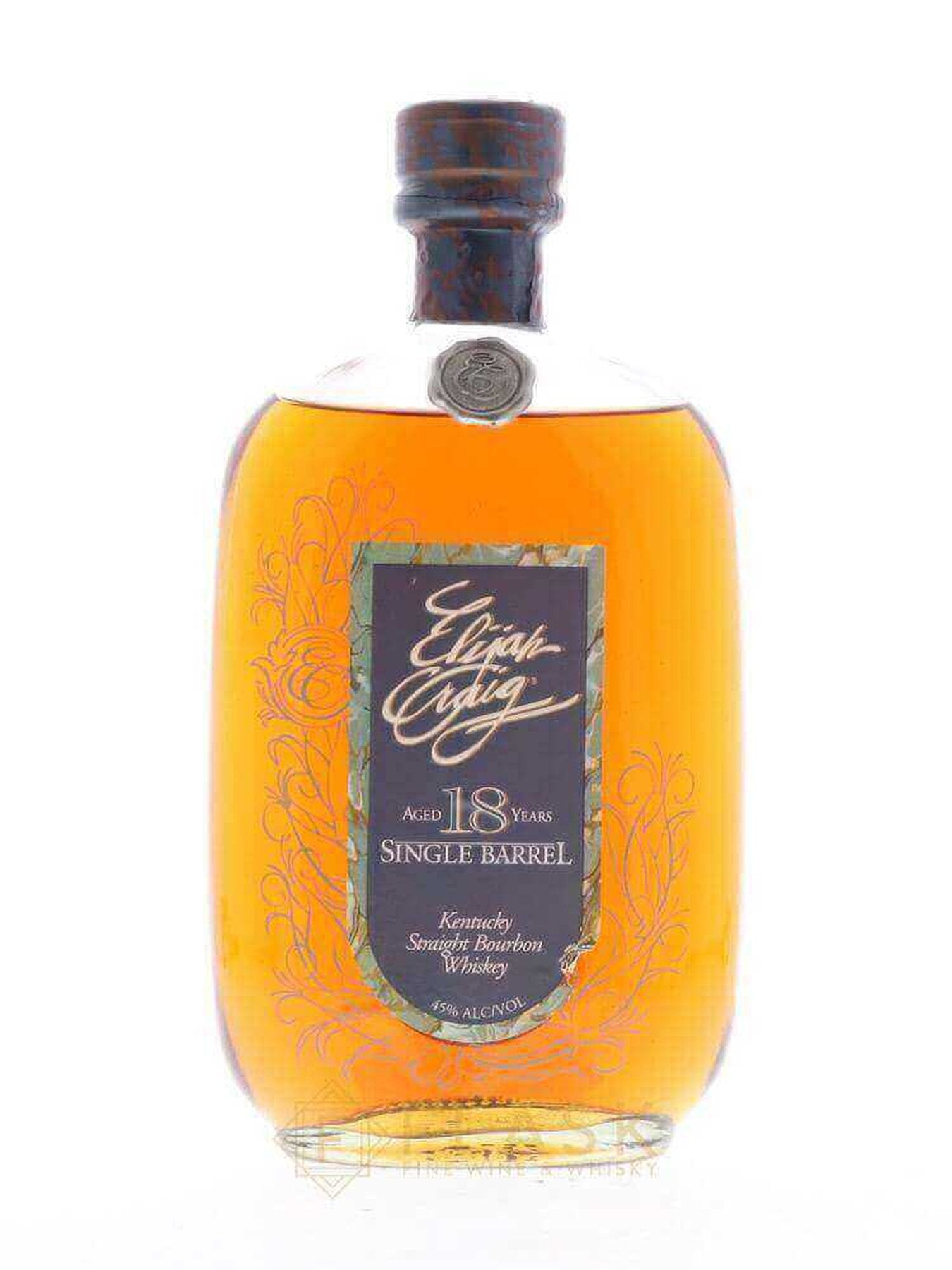 Buy Elijah Craig 18 Year Old Bourbon Single Barrel 1978 | Flask Wines