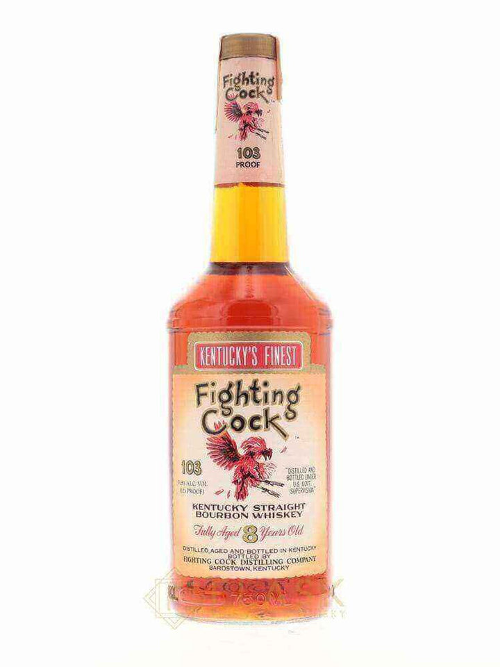 Fighting Cock 8 Year Old Bourbon 1991 103 Proof - Flask Fine Wine & Whisky