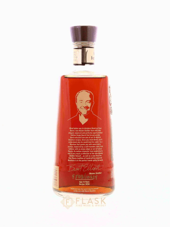 Four Roses Elliott's Select Limited Edition Single Barrel Bourbon 2016 - Flask Fine Wine & Whisky