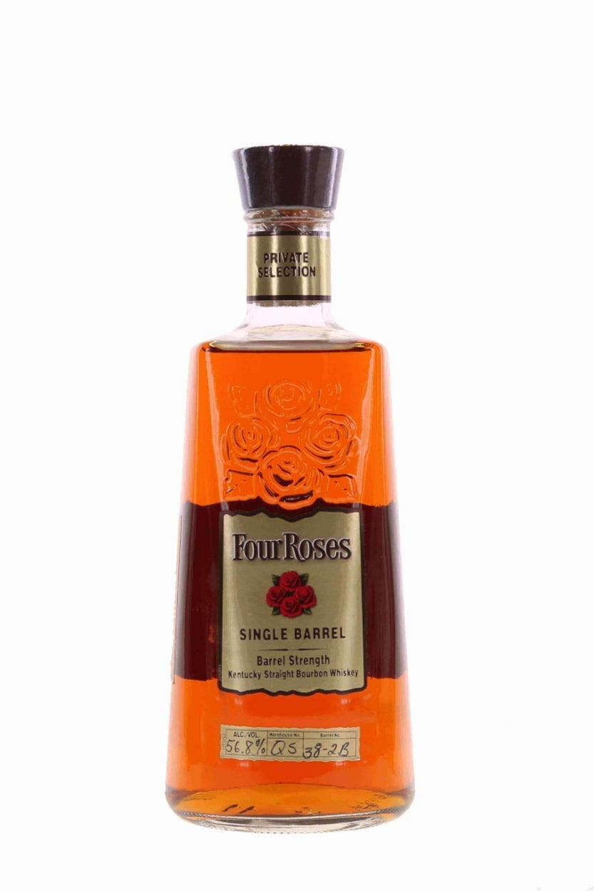 Jim Rutledge Four Roses Four Roses Single Barrel Bourbon Barrel Strength OESQ Selected by Jim ...