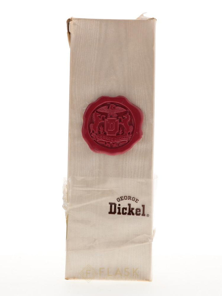 George Dickel Old No. 12 Ivory Tennessee Sour Mash Whiskey 1967 - Flask Fine Wine & Whisky