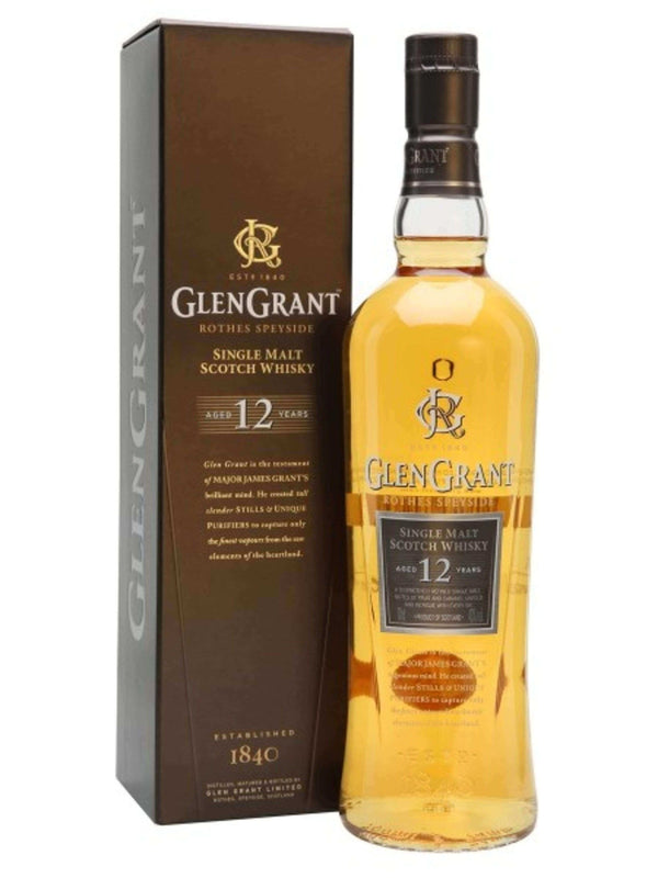 Glen Grant Single Malt Scotch Aged 12 years - Flask Fine Wine & Whisky