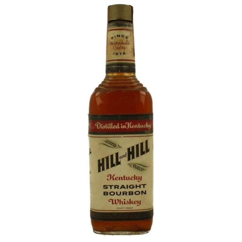 Hill and Hill Kentucky Straight Bourbon 1972 4/5qt - Flask Fine Wine & Whisky