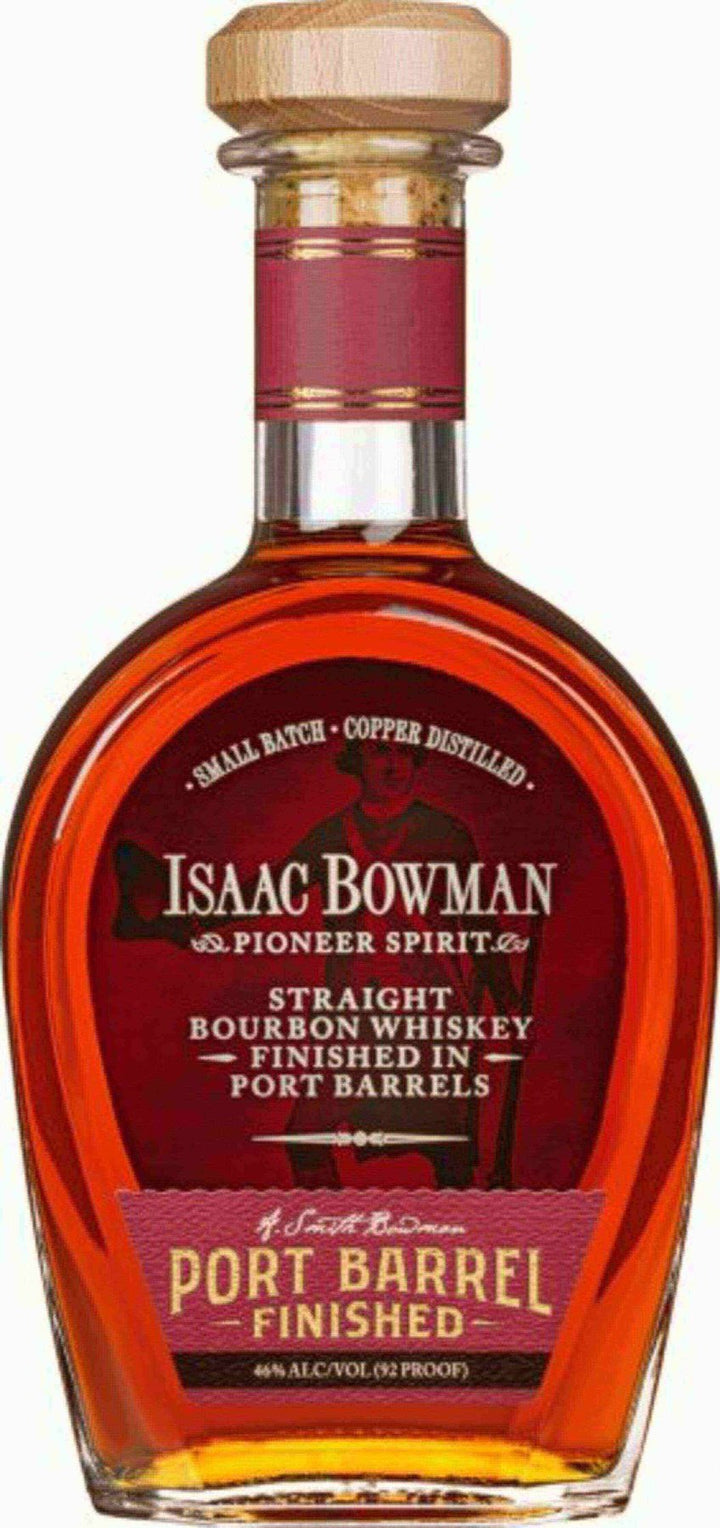 Isaac Bowman Bourbon Port Barrel Finished - Flask Fine Wine & Whisky