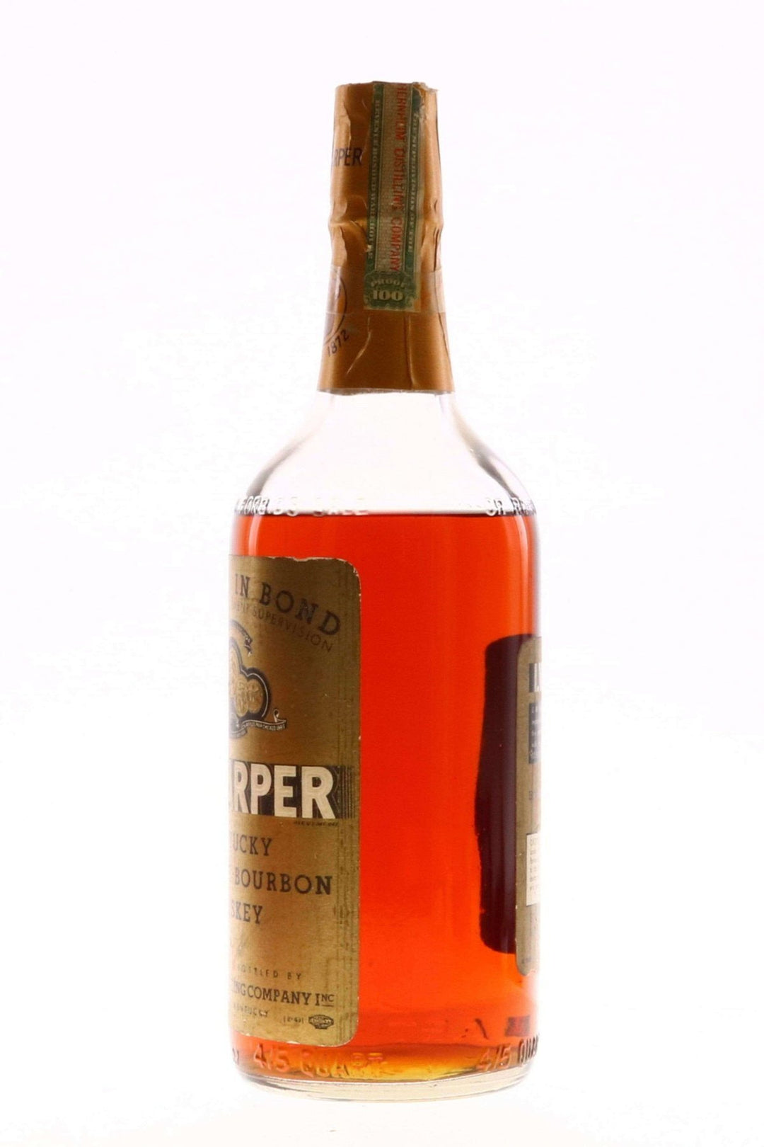 IW Harper 1937 / 1943 Bottled in Bond Bourbon - Flask Fine Wine & Whisky