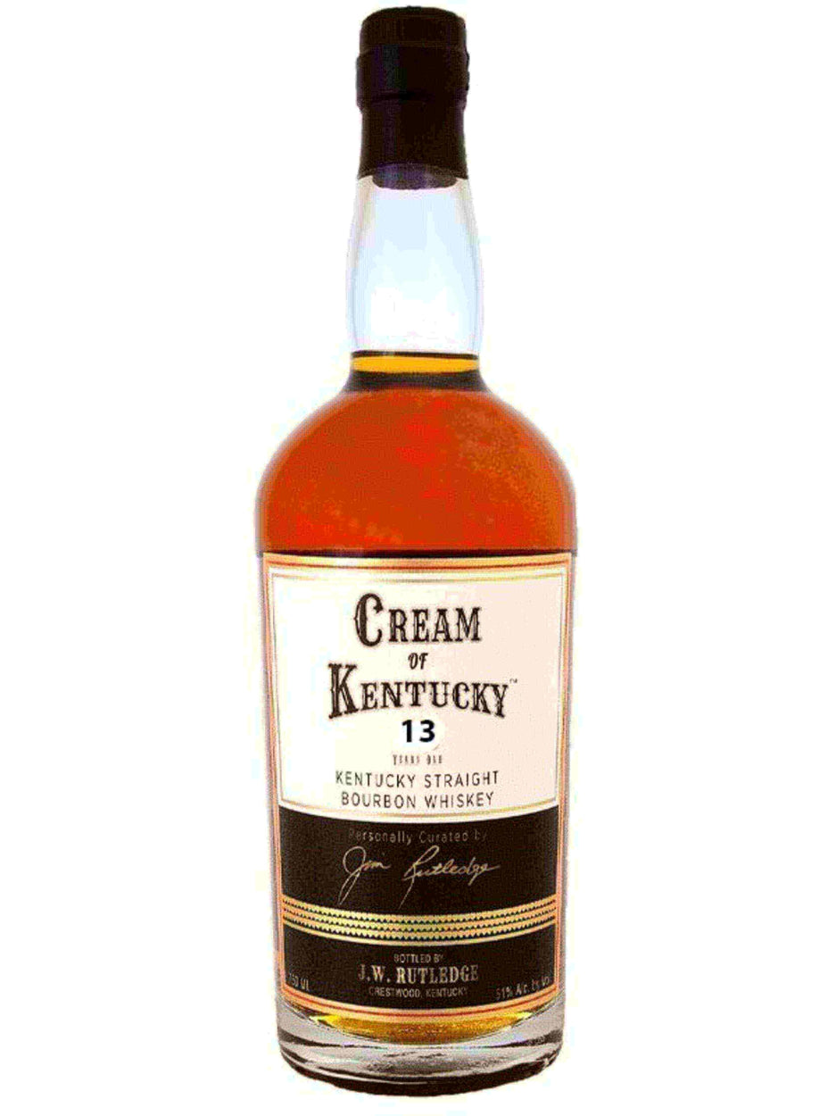 J.W. Rutledge Cream of Kentucky 13 Year Old Bourbon Whiskey Batch 4 - Flask Fine Wine & Whisky