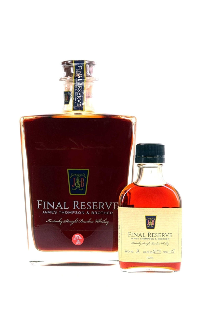 James Thompson 1971 Final Reserve 45 Year Old Bourbon Collector's Package 2nd Release [Net] - Flask Fine Wine & Whisky