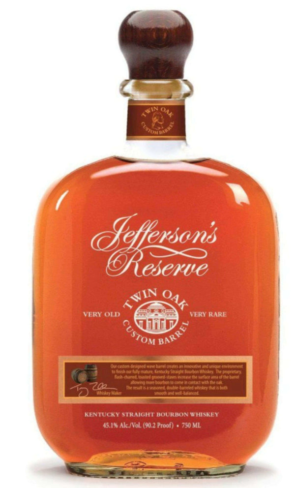 Jefferson's Reserve Twin Oak Custom Barrel - Flask Fine Wine & Whisky