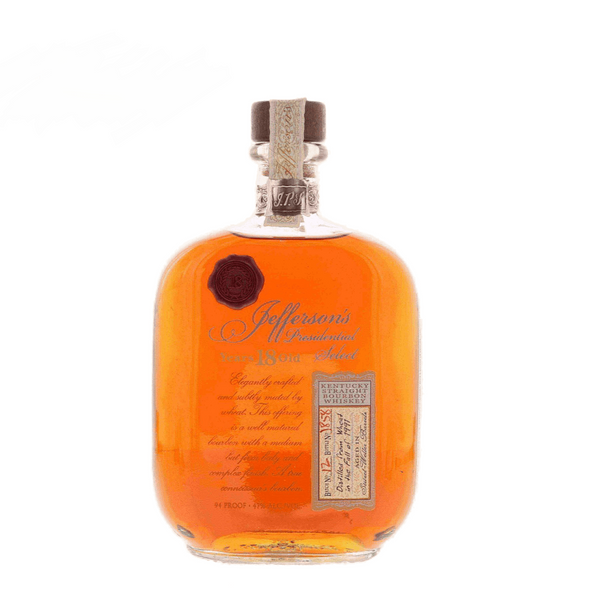 Jeffersons Presidential Select 18 Year Old Bourbon Batch 12 - Flask Fine Wine & Whisky