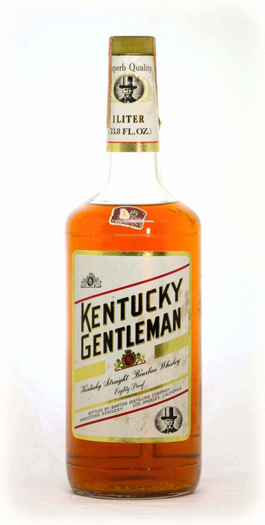 Kentucky Gentleman Bourbon 1980s 1 Liter - Flask Fine Wine & Whisky