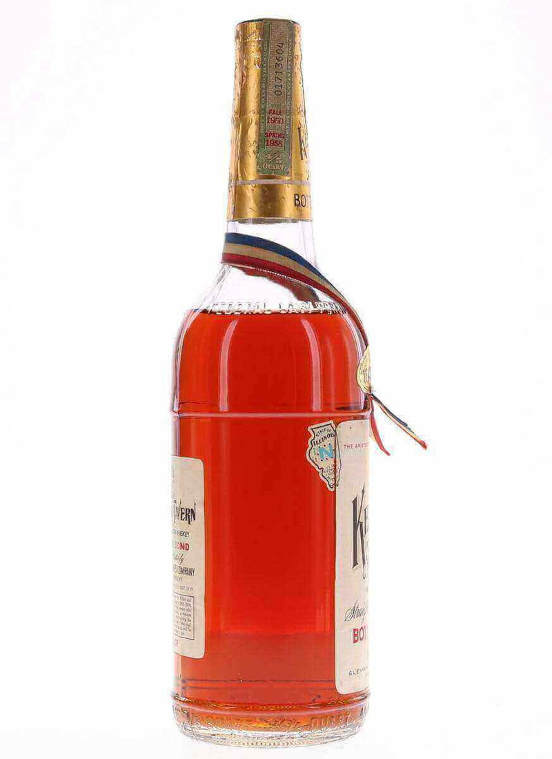 Kentucky Tavern 7 Year Old Straight Bourbon Bottled in Bond 1950 100 Proof - Flask Fine Wine & Whisky