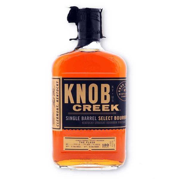 Knob Creek Flask Exclusive Barrel Selected by Fred Noe - Flask Fine Wine & Whisky