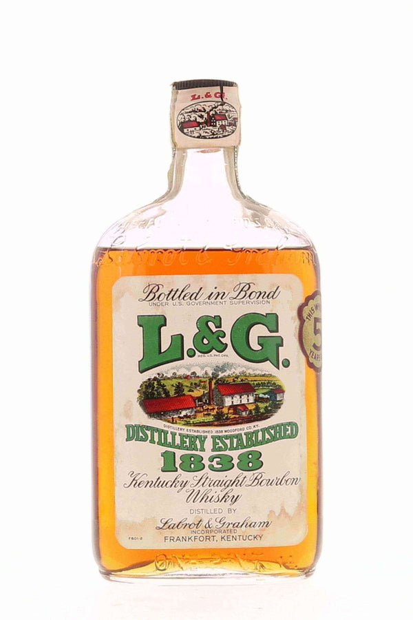 L & G 1936 Bottled in Bond Kentucky Straight Bourbon 100 Proof Pint - Flask Fine Wine & Whisky
