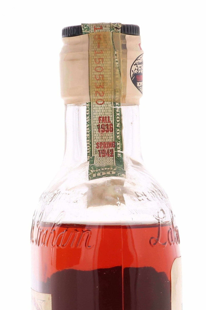 L & G 1936 Bottled in Bond Kentucky Straight Bourbon 100 Proof Pint - Flask Fine Wine & Whisky