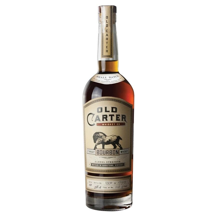 Old Carter Small Batch #10 Straight Bourbon Whiskey 116.8° - Flask Fine Wine & Whisky