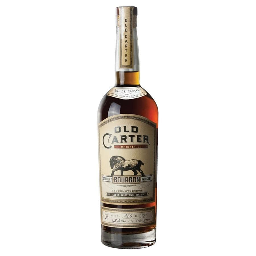 Old Carter Small Batch #8 Straight Bourbon Whiskey 116.8° - Flask Fine Wine & Whisky