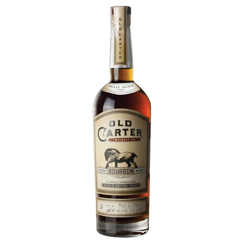 Old Carter Small Batch #8 Straight Bourbon Whiskey 116.8° - Flask Fine Wine & Whisky