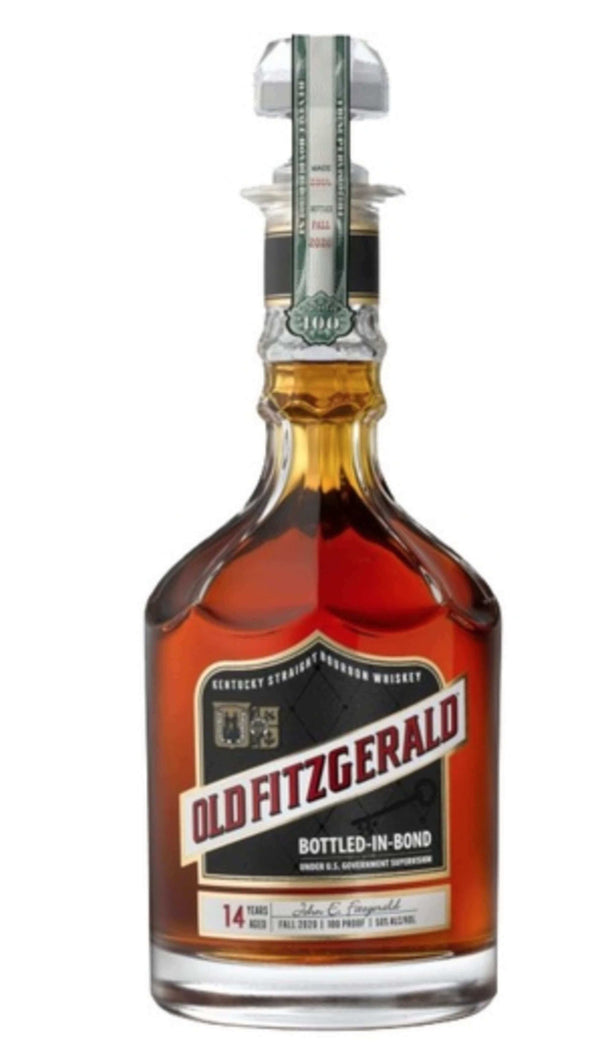 Old Fitzgerald 100 Proof Bottled in Bond 14 Year Old Bourbon Decanter - Flask Fine Wine & Whisky
