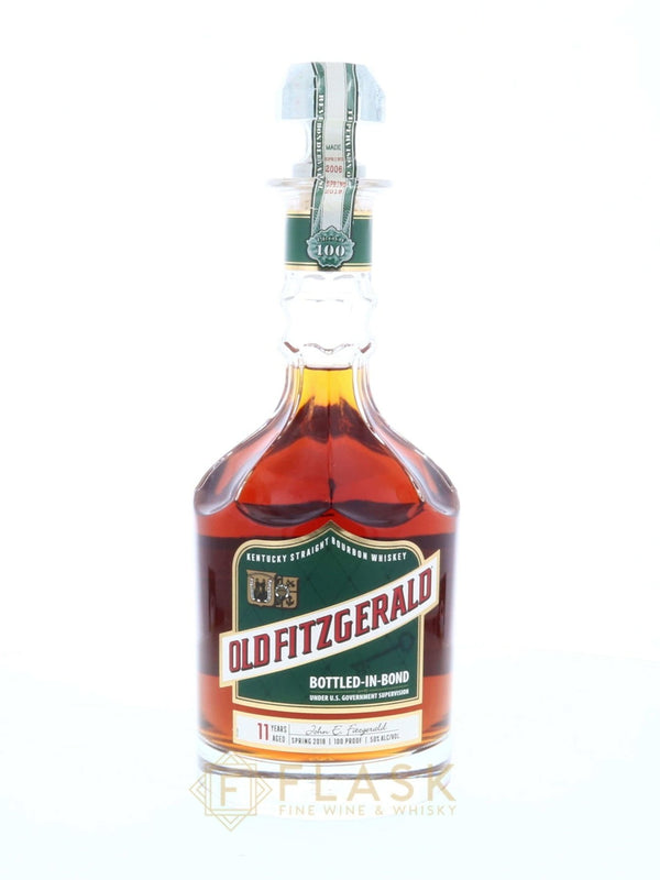Old Fitzgerald 11 Year Old Bourbon Bottled In Bond Decanter Bottle 2018 Edition - Flask Fine Wine & Whisky