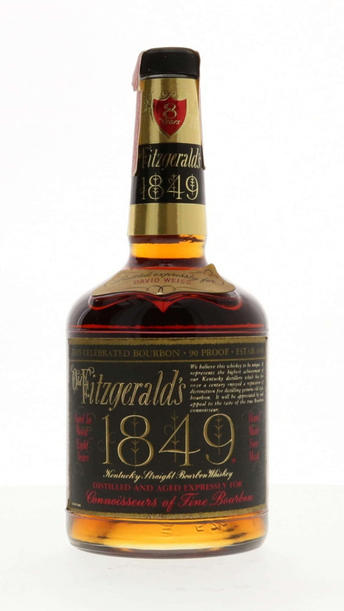 Old Fitzgerald '1849' 8 Year Old Bourbon 1980s Stitzel-Weller - Flask Fine Wine & Whisky