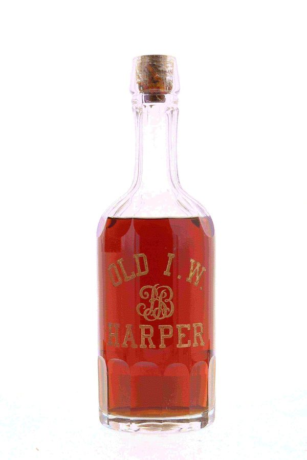 Old I.W. Harper Decanter Bottle - Flask Fine Wine & Whisky